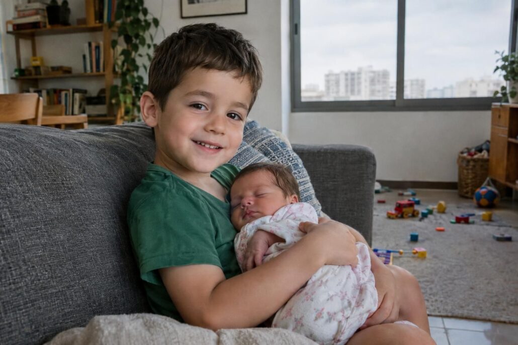 שמות לאחים ואחיות: איך בוחרים שם שמסתדר עם השמות של הילדים הקיימים
